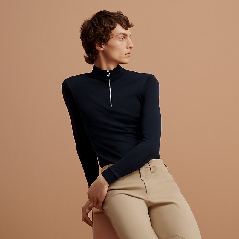Cocoon base layer - Blue | Hermès USA